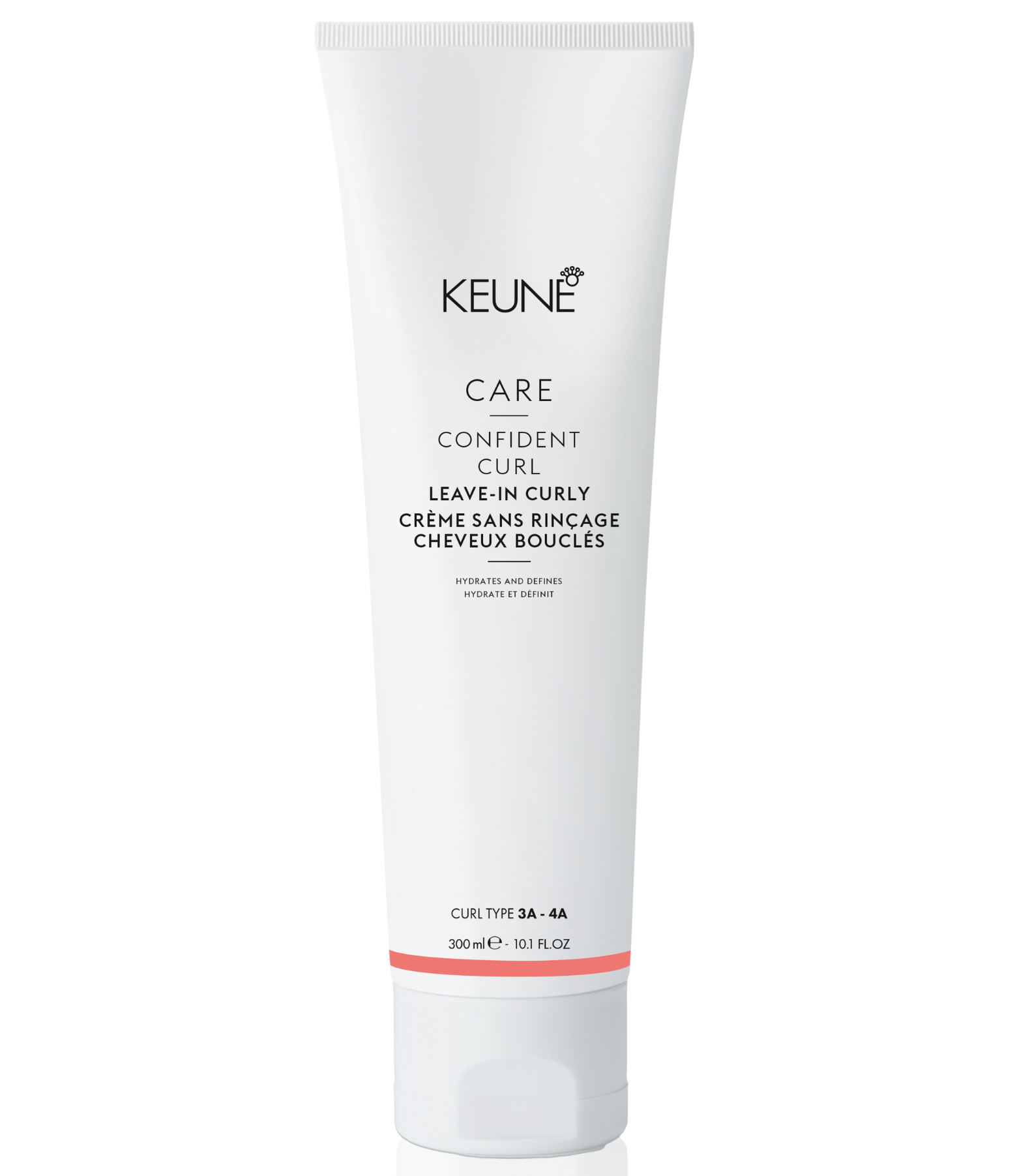 CARE Confident Curl Leave-in Curly est une crème pour boucles ultra-riche qui offre de l'élasticité à vos boucles épaisses. Meilleurs produits capillaires pour cheveux bouclés sur keune.ch.