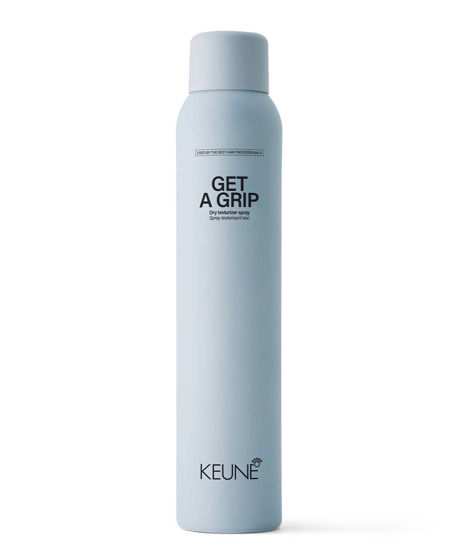 Obtenez des cheveux volumineux et texturés avec le spray texturisant sec Keune Get A Grip. Absorbe le sébum et offre une tenue moyenne pour une coiffure parfaite.